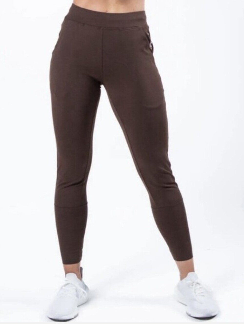 Alphalete Trace High-Waist Active Joggers Brown